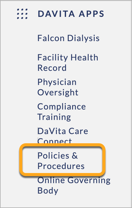 DaVitaApps-PoliciesandProcedures.png